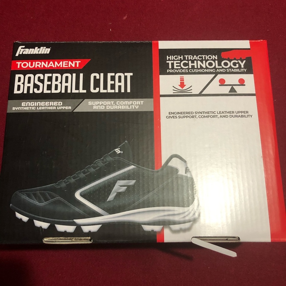 COPY - Franklin Tournament Baseball Cleats Youth Size 10